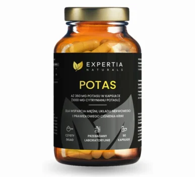 Expertia Naturals potassium capsules, jar