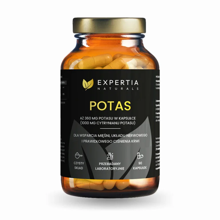 Expertia Naturals potassium capsules, jar