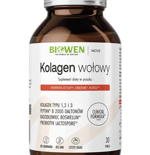 Biowen beef collagen powder, jar