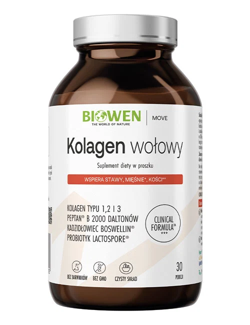 Biowen beef collagen powder, jar