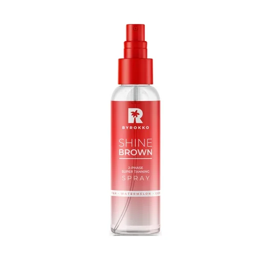 ByRokko Shine Brown two-phase tanning spray, watermelon