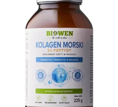 Biowen marine collagen powder, 225 g jar