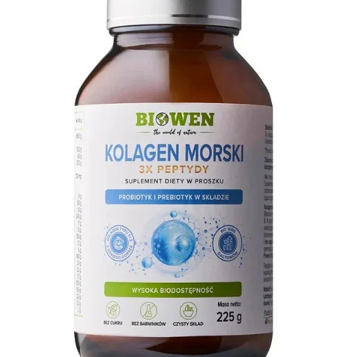 Biowen marine collagen powder, 225 g jar